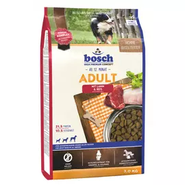 Сухой корм для собак Bosch Adult с ягнёнком и рисом 3 кг