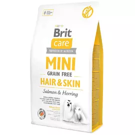 Сухой корм для собак Brit Care Mini Gf Hair &amp; Skin 2 кг