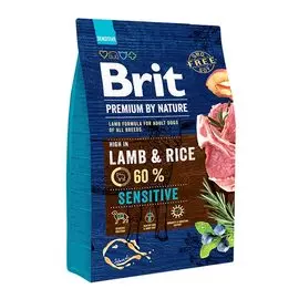 Сухой корм для собак Brit Premium By Nature Sensitive Lamb 3 кг