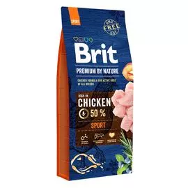 Сухой корм для собак Brit Premium By Nature Sport 15 кг