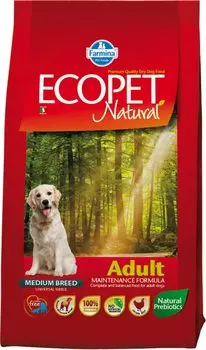 Сухой корм для собак Farmina Ecopet Natural Adult Medium 12 кг