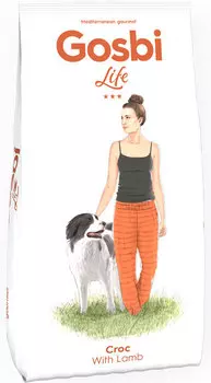 Сухой корм для собак Gosbi Life Croc With Lamb с ягненком 3 кг