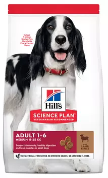 Сухой корм для собак Hills Science Plan Advanced Fitness Adult Medium Lamb &amp; Rice 2,5 кг