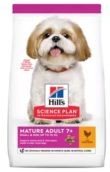 Сухой корм для собак Hills Science Plan Canine Mature Adult 7+ Small &amp; Miniature Chicken 1,5 кг