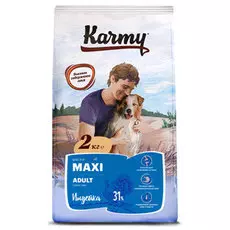 Сухой корм для собак Karmy с индейкой для крупных пород 15 кг