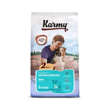 Сухой корм для собак Karmy с ягненком для маленьких пород 2 кг