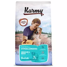 Сухой корм для собак Karmy с ягненком для средних и крупных пород 15 кг
