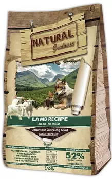 Сухой корм для собак Natural Greatness Lamb Recipe Sensitive 2 кг