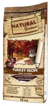 Сухой корм для собак Natural Greatness Turkey Recipe 2 кг