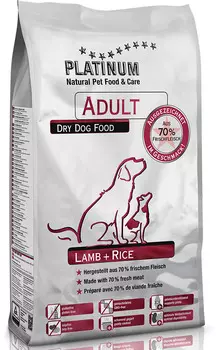 Сухой корм для собак Platinum Adult Lamb Rice 5 кг