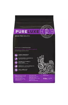 Сухой корм для собак PureLux Elite Nutrition for small breed dogs with turkey, split peas &amp; salmon с индейкой, горошком и лососем 1,81 кг