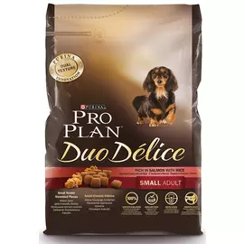 Сухой корм для собак Purina Pro Plan Duo Delice Mini Adult Canine Salmon&amp;Rice 2,5 кг