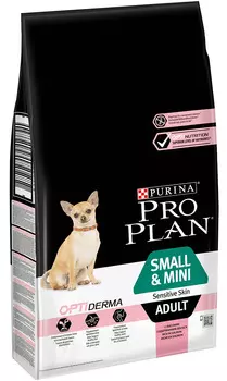 Сухой корм для собак Purina Pro Plan Adult Small&amp;Mini Sensitive Skin 0,7 кг