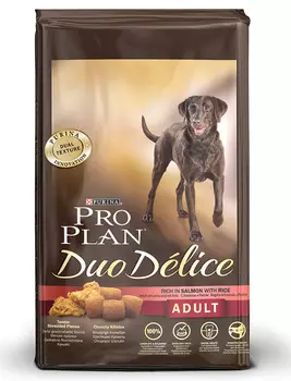 Сухой корм для собак Purina Pro Plan Duo Delice Adult Canine Salmonn&amp;Rice 10 кг