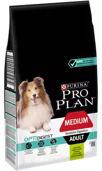 Сухой корм для собак Purina Pro Plan Medium Adult Sensetive Digestion 1,5 кг