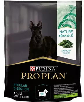 Сухой корм для собак Purina Pro Plan Nature Elements с ягненком для мелких пород 0,7 кг
