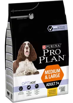 Сухой корм для собак Purina Pro Plan Senior Original на основе курицы 3 кг