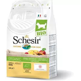 Сухой корм для собак Schesir Bio с домашней птицей для маленьких пород 0,6 кг