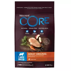 Сухой корм для собак Wellness Core Adult с курицей для крупных пород 10 кг