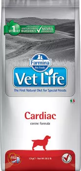 Сухой корм Farmina VET LIFE Canine Cardiac диета для собак 10 кг