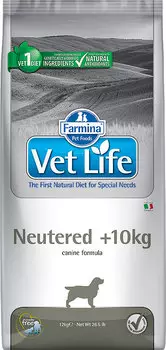 Сухой корм Farmina VET LIFE Canine Neutered +10kg диета для собак 2 кг
