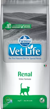 Сухой корм Farmina Vet Life Feline Renal диета для кошек 10 кг
