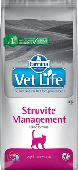 Сухой корм Farmina VET LIFE Feline Struvite Management диета для кошек 5 кг