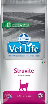Сухой корм Farmina VET LIFE Feline Struvite диета для кошек 2 кг