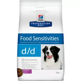 Сухой корм Hills Prescription Diet d/d Canine Skin Support Duck &amp; Rice диета для собак 5 кг