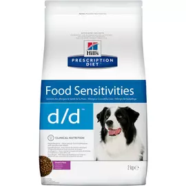 Сухой корм Hills Prescription Diet d/d Canine Skin Support Duck &amp; Rice диета для собак 1,5 кг