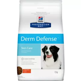 Сухой корм Hills Prescription Diet Derm Defense Canine диета для собак 12 кг