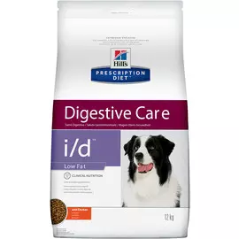 Сухой корм Hills Prescription Diet i/d Canine Gastrointestinal Health Low Fat диета для собак 12 кг