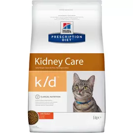 Сухой корм Hills Prescription Diet k/d Feline Kidney Care диета для кошек 5 кг