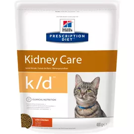 Сухой корм Hills Prescription Diet k/d Feline Kidney Care диета для кошек 0,4 кг