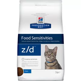 Сухой корм Hills Prescription Diet z/d Feline Low Allergen диета для кошек 2 кг