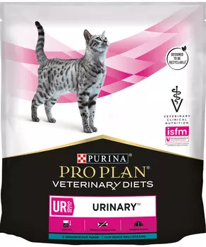 Сухой корм Purina Pro Plan Veterinary Diets Feline UR с рыбой диета для кошек 0,35 кг