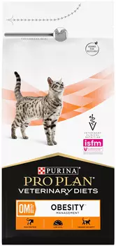 Сухой корм Purina Pro Plan Veterinary Diets Feline OM диета для кошек 1,5 кг