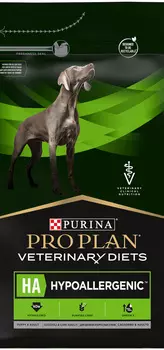 Сухой корм Purina Pro Plan Veterinary Diets Hypoallergenic HA диета для собак 3 кг