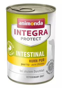 Влажный корм Animonda Integra Protect Intestinal с курицей при нарушениях пищеварения банка диета для собак 0,4 кг