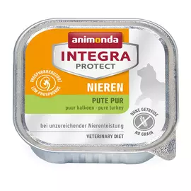 Влажный корм Animonda Integra Protect Renal с индейкой при почечной недостаточности ламистер диета для кошек 0,1 кг