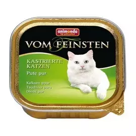 Влажный корм для кошек Animonda Vom Feinsten for castrated cats с отборной индейкой 0,1 кг