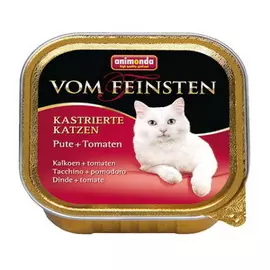 Влажный корм для кошек Animonda Vom Feinsten for castrated cats с индейкой и томатами 0,1 кг