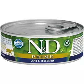 Влажный корм для кошек Farmina N &amp; D Prime Lamb &amp; Blueberry с ягненком и черникой 0,07 кг