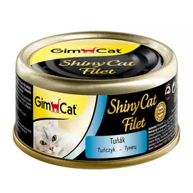 Влажный корм для кошек Gimborn GimCat ShinyCat Filet с тунцом 0,07 кг