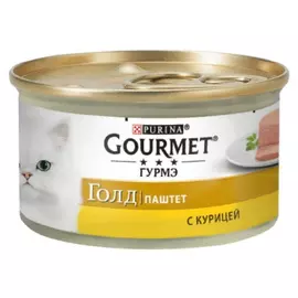 Влажный корм для кошек Gourmet Gold паштет с курицей 0,085 кг