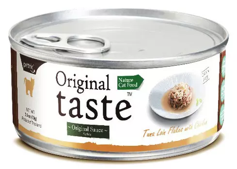 Влажный корм для кошек Pettric Original Taste с тунцом и курицей в соусе 0,07 кг