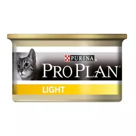 Влажный корм для кошек Purina Pro Plan Adult Light Feline with Turkey canned 0,085 кг