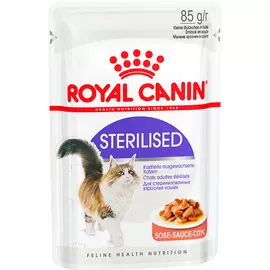 Влажный корм для кошек Royal Canin Sterilised в соусе 0,085 кг