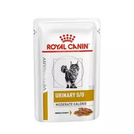 Влажный корм для кошек Royal Canin Urinary S/O Moderate Calorie кусочки в соусе 0,085 кг