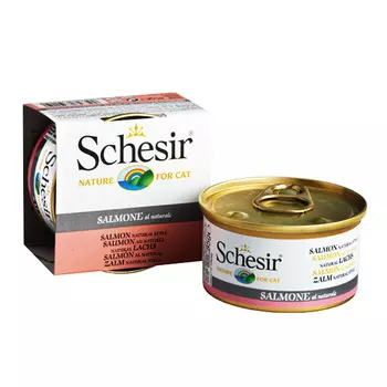 Влажный корм для кошек Schesir Nature Salmon natural style 0,085 кг